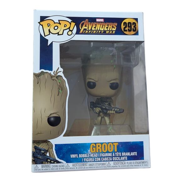 Assorted Lot of 8 Groot Pop Figures In Box - Picture 7 of 9